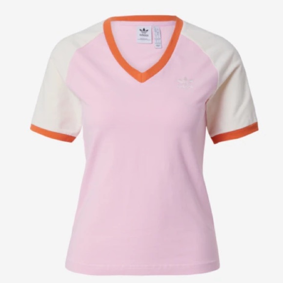 ADIDAS ORIGINALS Shirt 'Adicolor 70S Cali' in Rose Size M - Picture 1 of 6